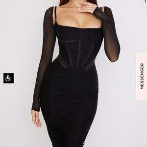 House of CB bodycon dress black